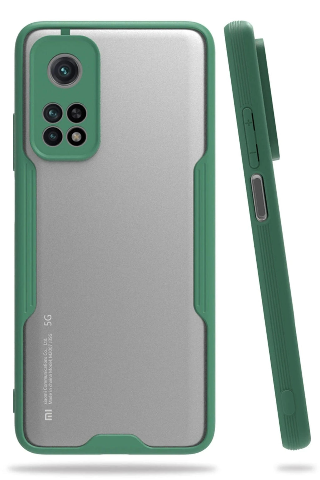 Mey İthalat® Mi 10T Pro Kılıf Platin Silikon - Yeşil