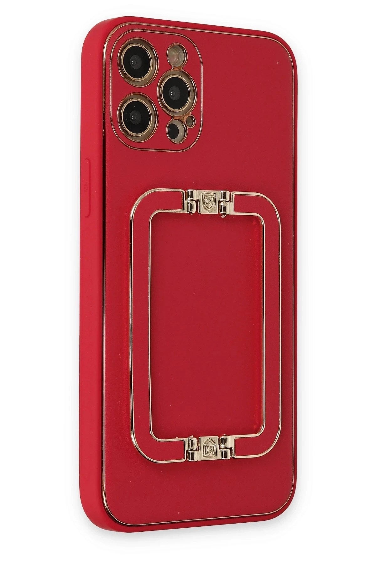 Mey İthalat® iPhone 12 Pro Max Kılıf Coco Elit Kapak - Kırmızı