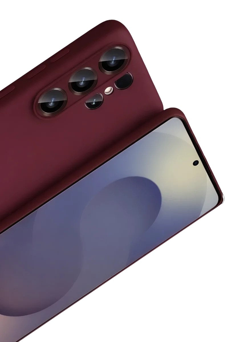 Mey İthalat® Samsung Galaxy S26 Ultra First Silikon - Bordo