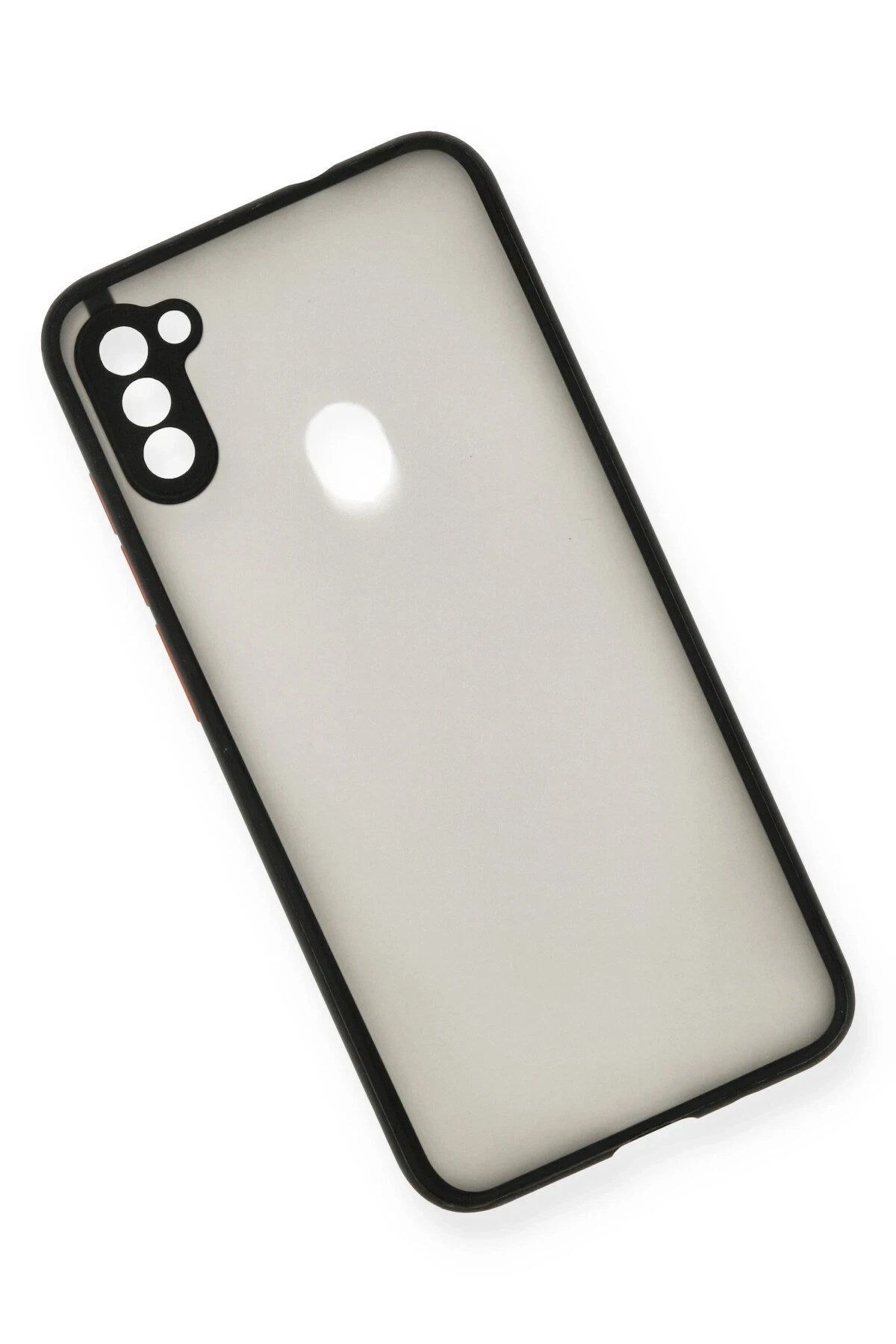 Mey İthalat® Samsung Galaxy A11 Kılıf Montreal Silikon Kapak - Siyah