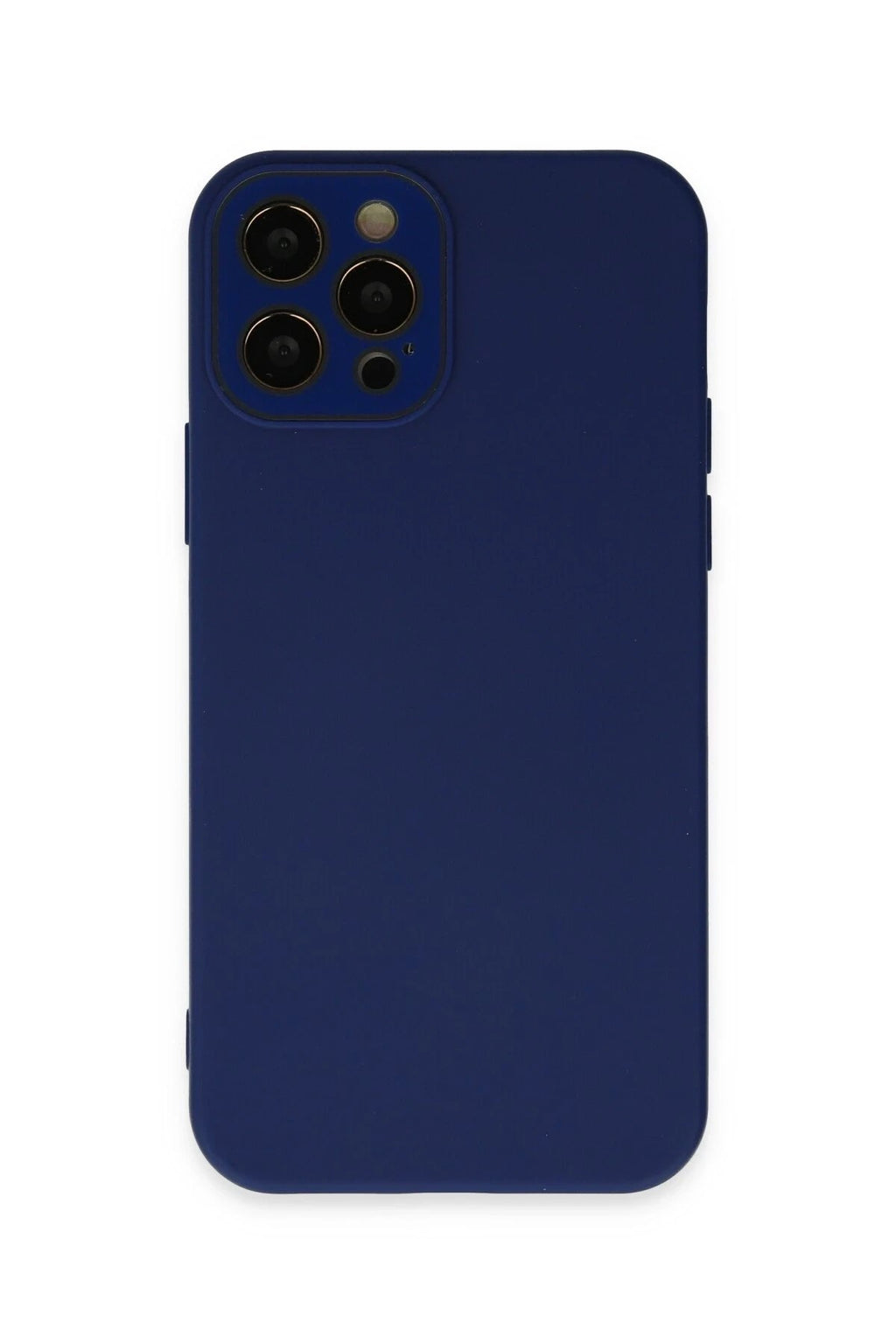 Mey İthalat® iPhone 12 Pro Kılıf Lansman Glass Kapak - Sky Blue