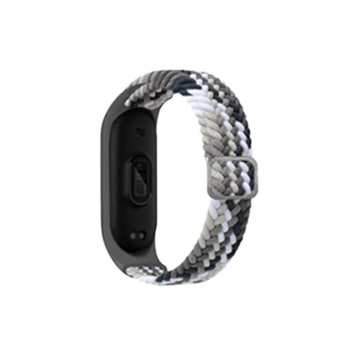 Mey İthalat® Mi Band 7 Star Kordon - Gri-Siyah