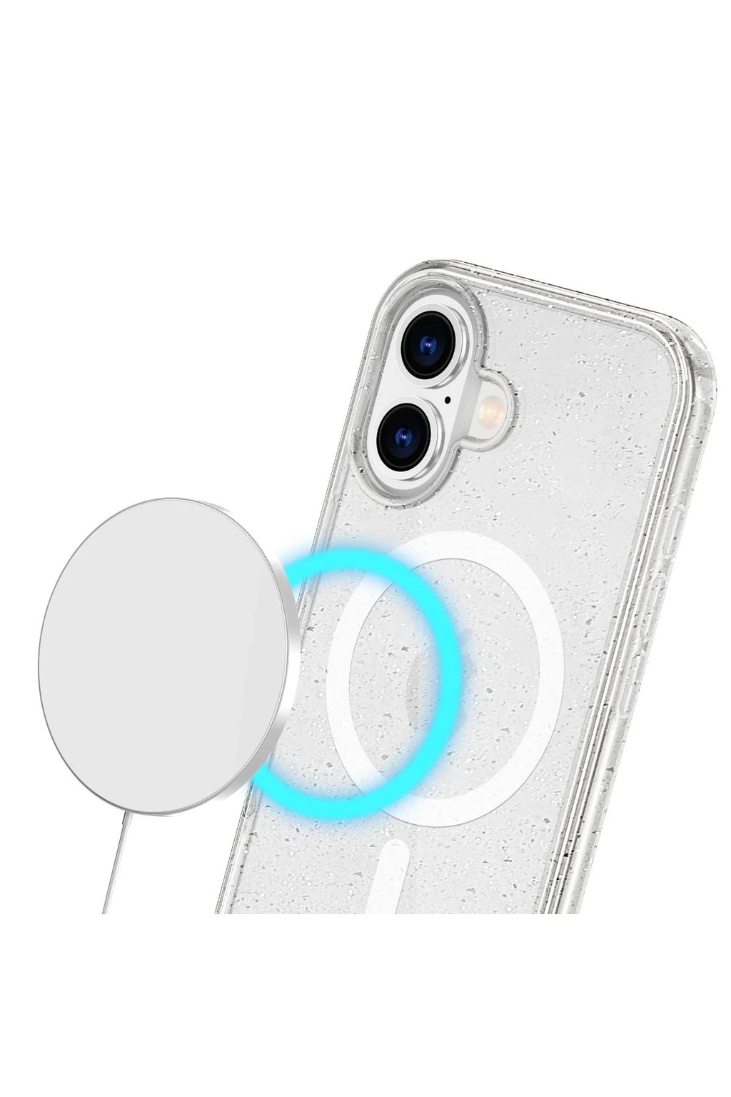 Mey İthalat® iPhone 16 Plus Kılıf Star Magsafe Kapak - Turuncu