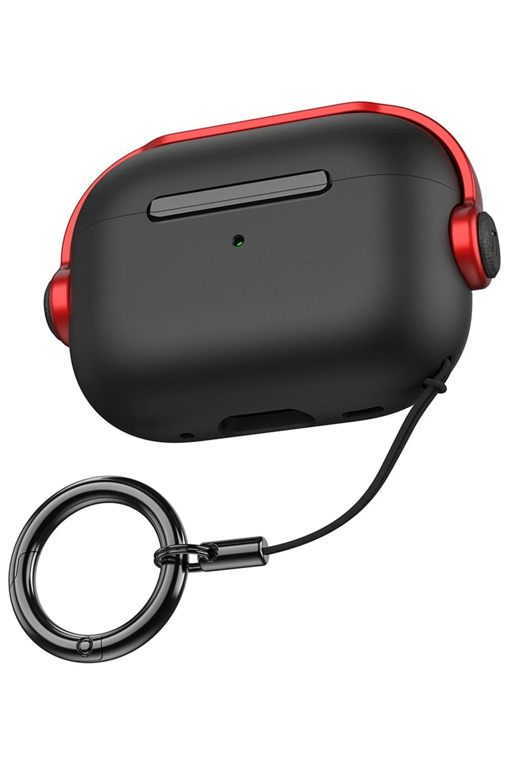 Mey İthalat® Airpods 3 (3.nesil) Cool Kılıf - Siyah-Kırmızı