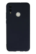 Mey İthalat® Huawei P Smart 2019 Kılıf Nano içi Kadife Silikon - Lacivert