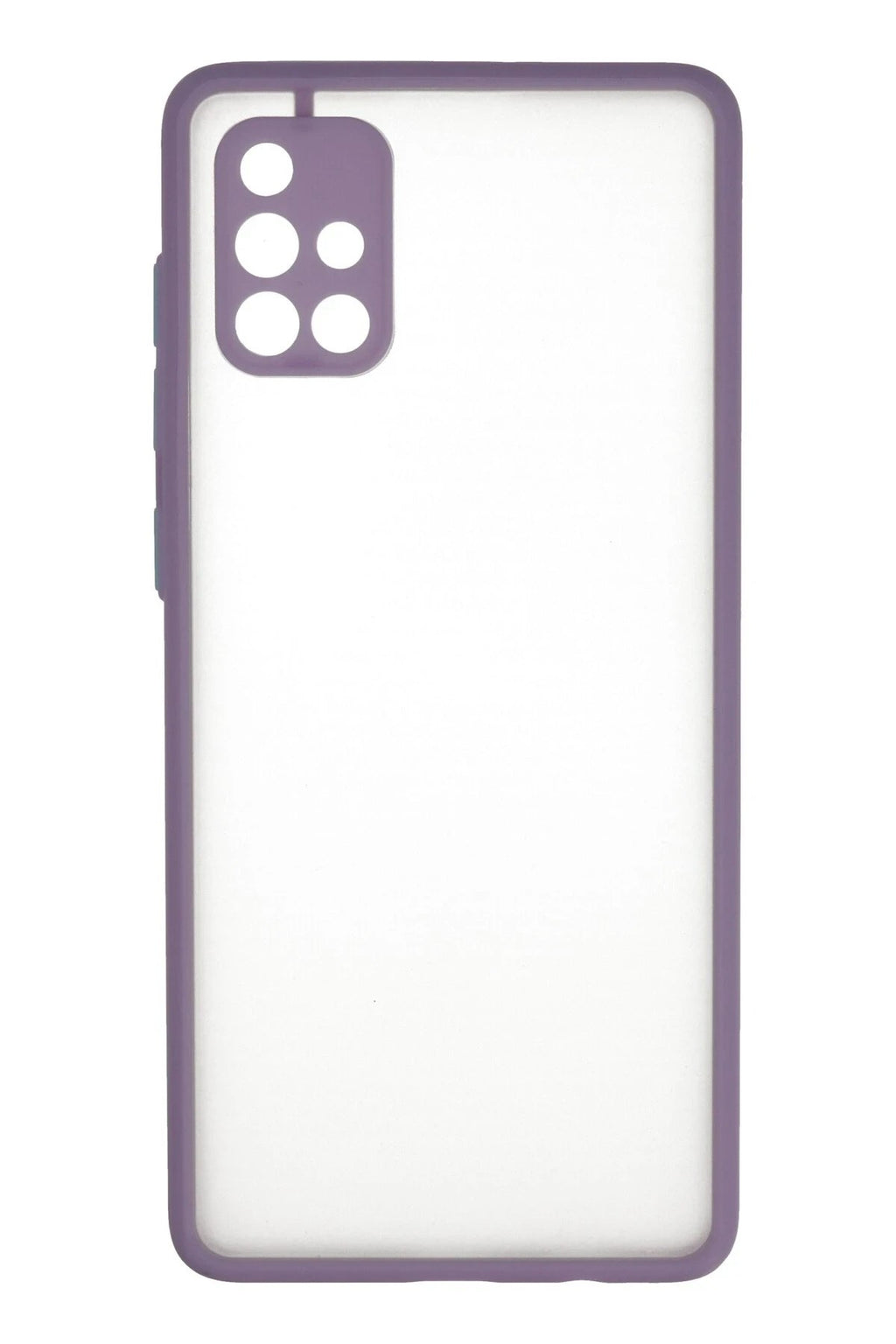 Mey İthalat® Samsung Galaxy A71 Kılıf Montreal Silikon Kapak - Mor