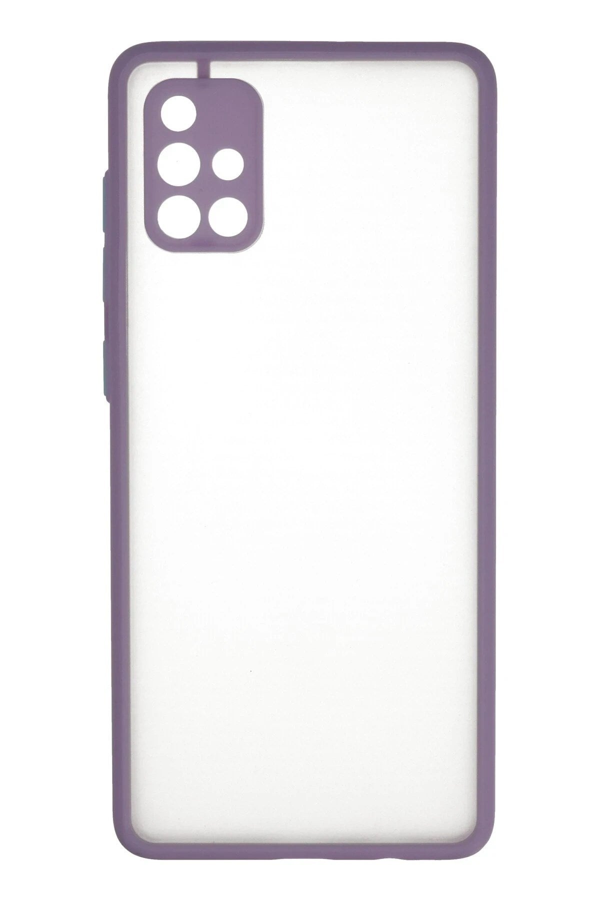 Mey İthalat® Samsung Galaxy A71 Kılıf Montreal Silikon Kapak - Mor