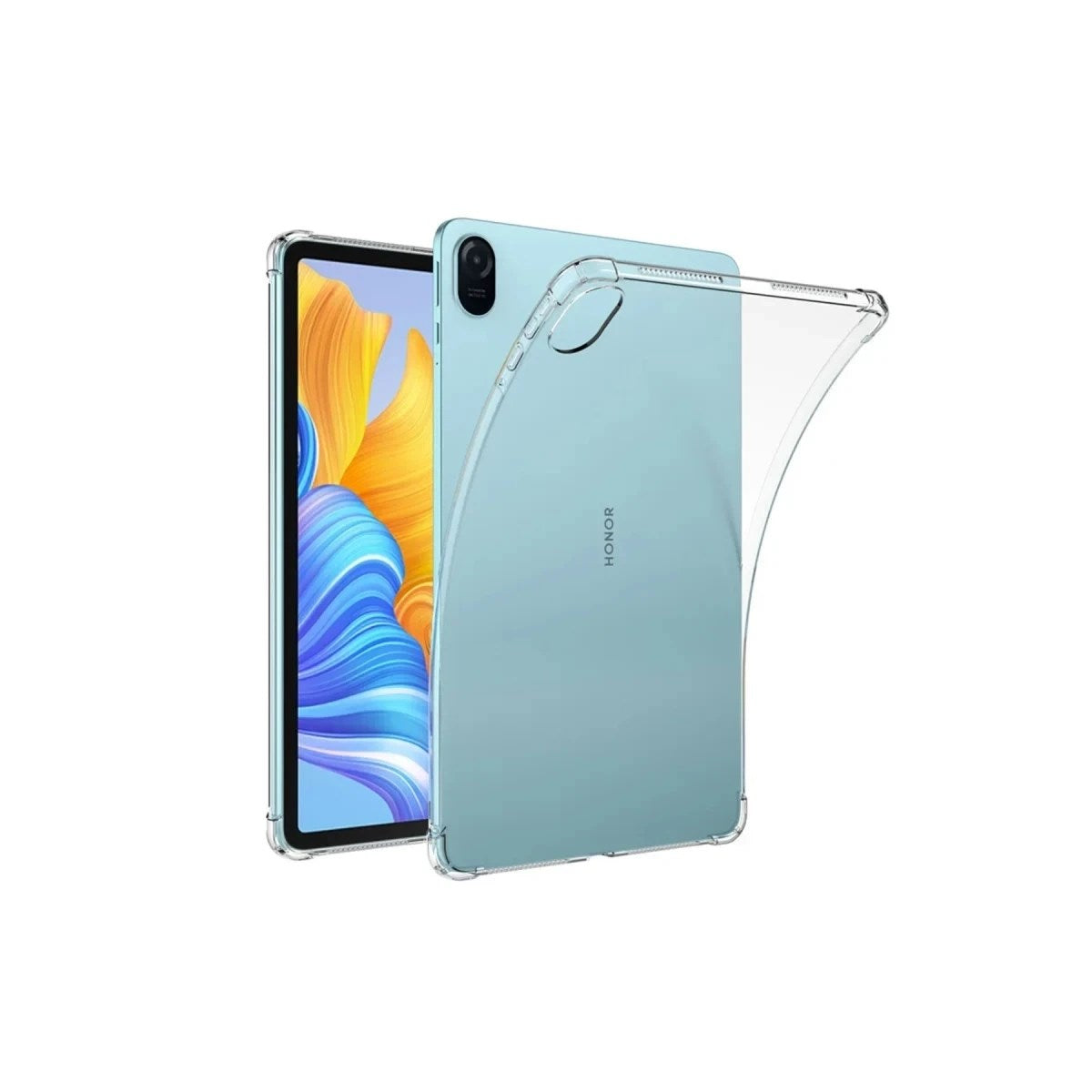 Mey İthalat® Huawei Honor Pad 8 12 Kılıf Anti Shock Tablet Silikon - Şeffaf