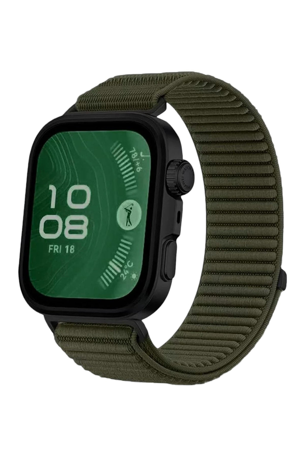 Mey İthalat® Huawei Fit 4 Braid Kordon - Koyu Yeşil