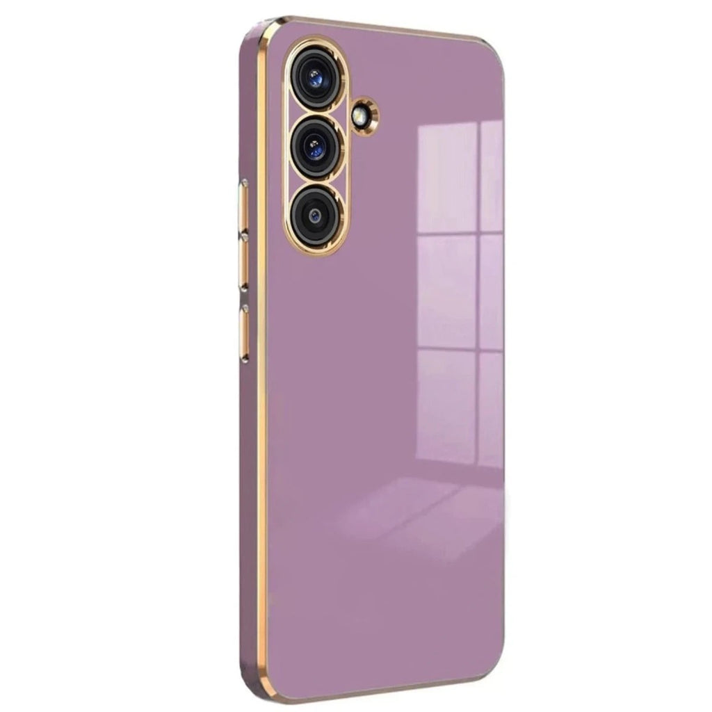 Mey İthalat® Samsung Galaxy S25 FE Volet Silikon - Mor