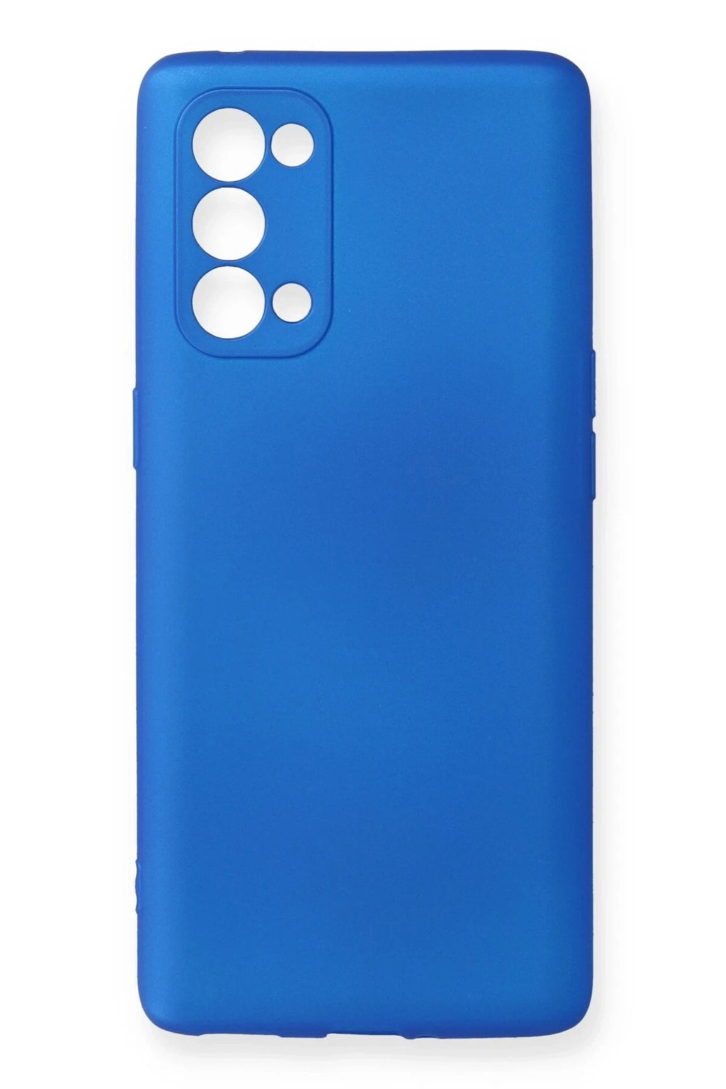Mey İthalat® Reno 5 Pro Kılıf First Silikon - Mavi