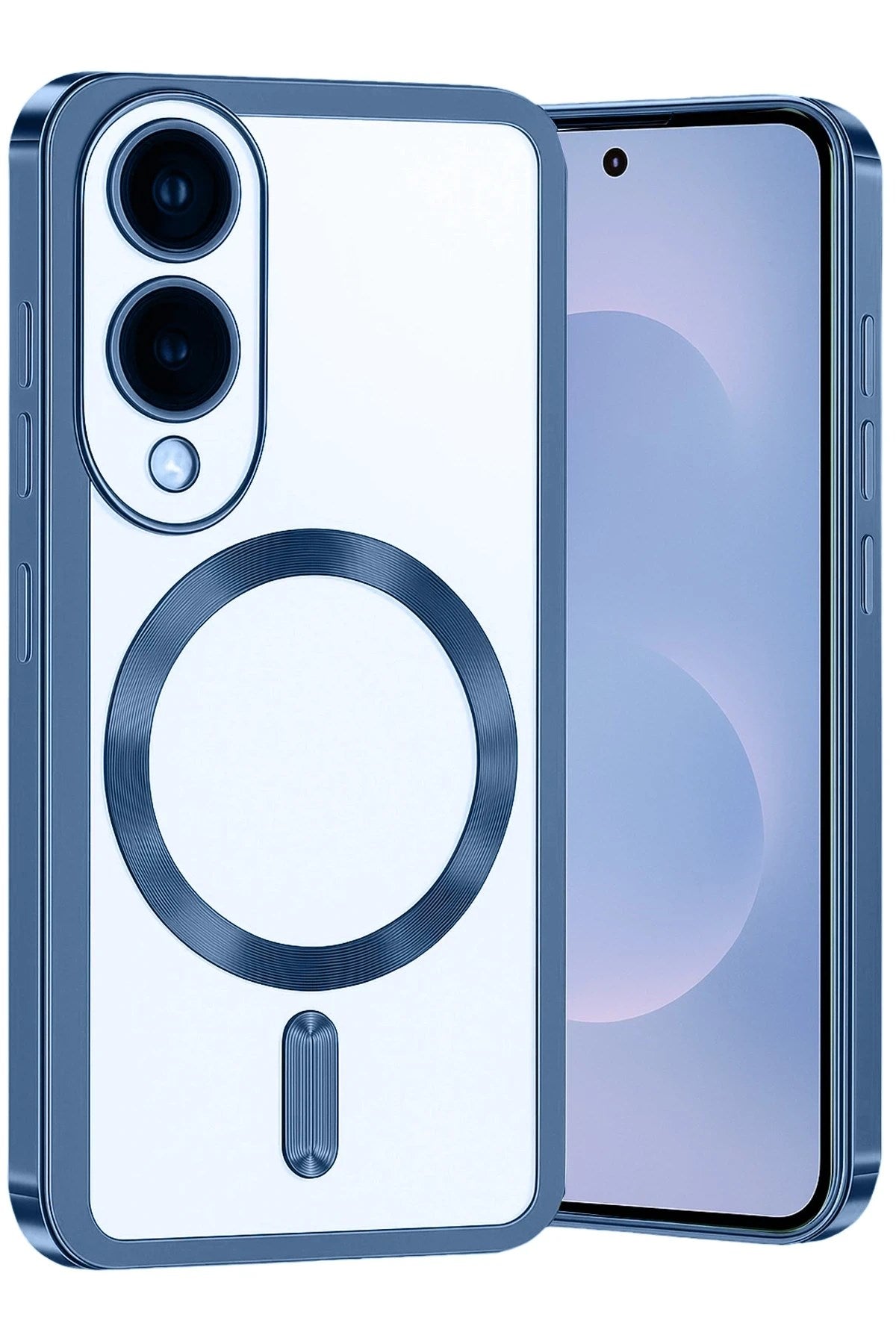 Mey İthalat® Samsung Galaxy S25 Edge Kross Magneticsafe Kapak - Sierra Blue
