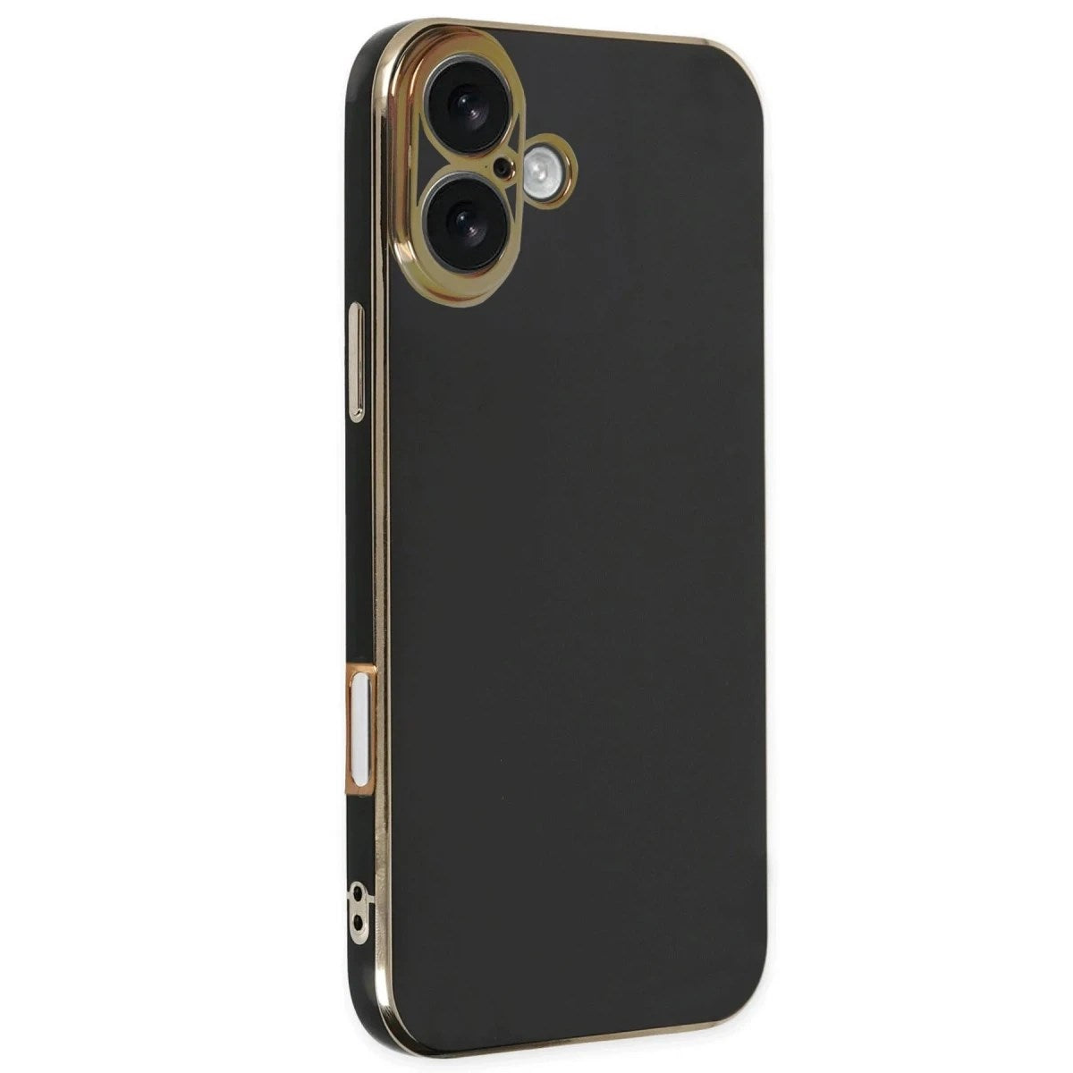 Mey İthalat® iPhone 16 Kılıf Volet Silikon - Siyah