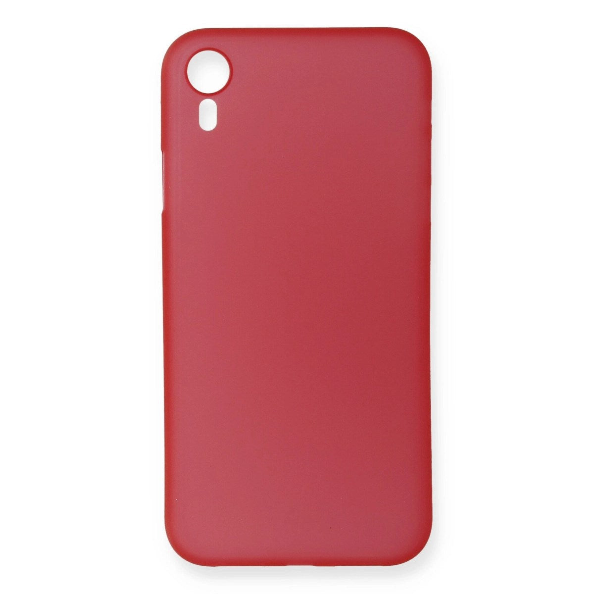 Mey İthalat® iPhone XR Kılıf PP Ultra İnce Kapak - Kırmızı