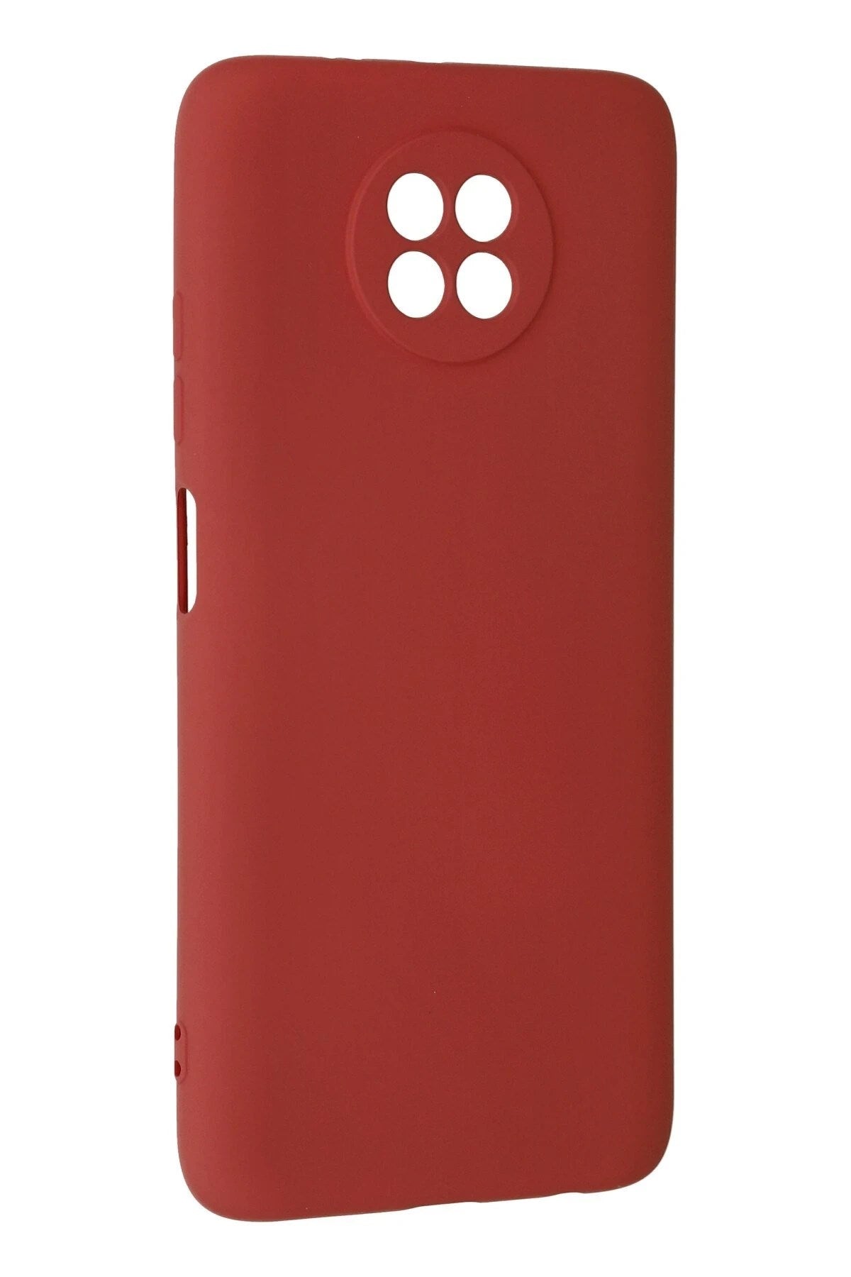 Mey İthalat® Redmi Note 9 5G Kılıf Nano içi Kadife Silikon - Kiremit