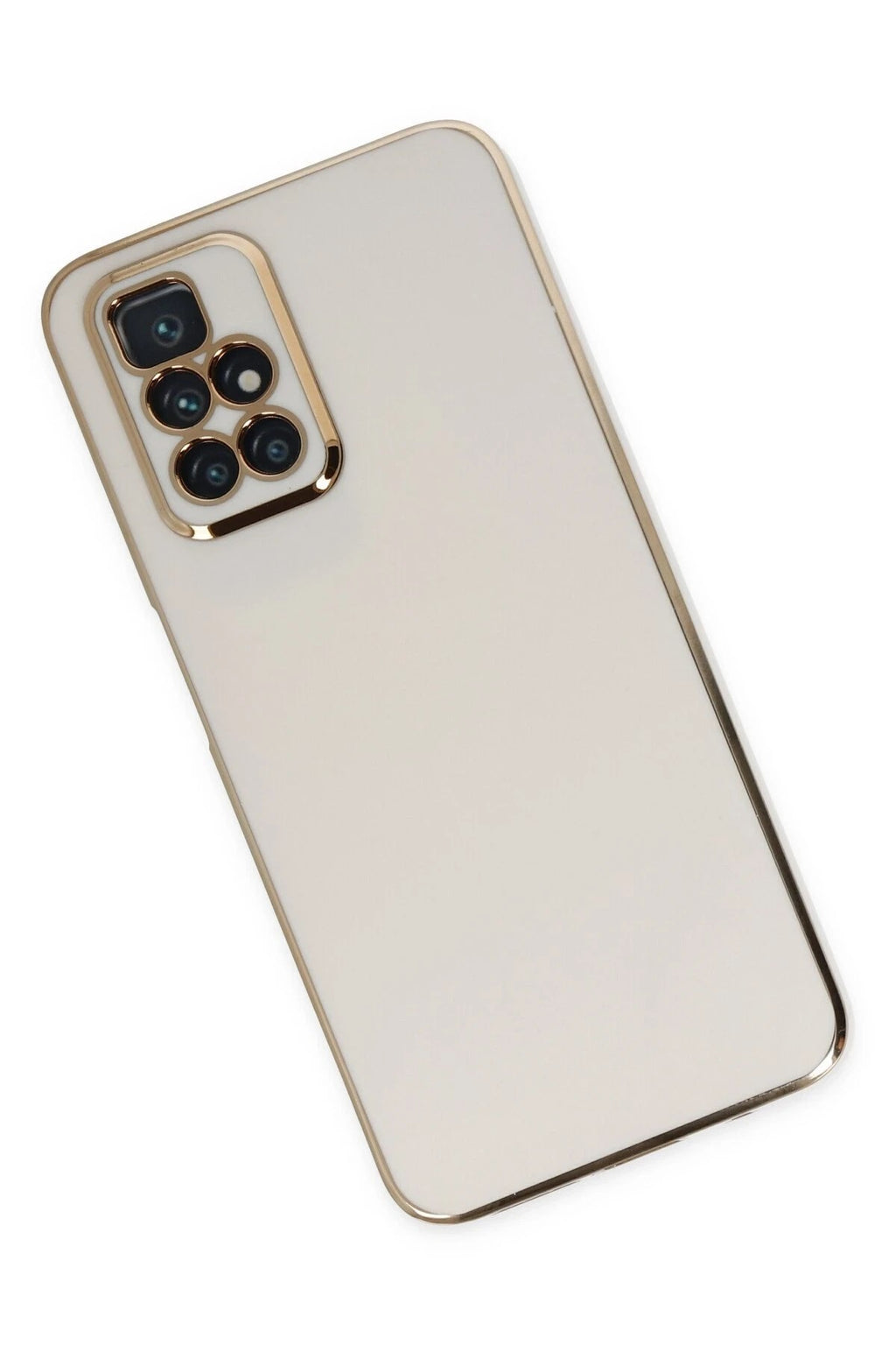 Mey İthalat® Redmi 10 2022 Kılıf Volet Silikon - Beyaz