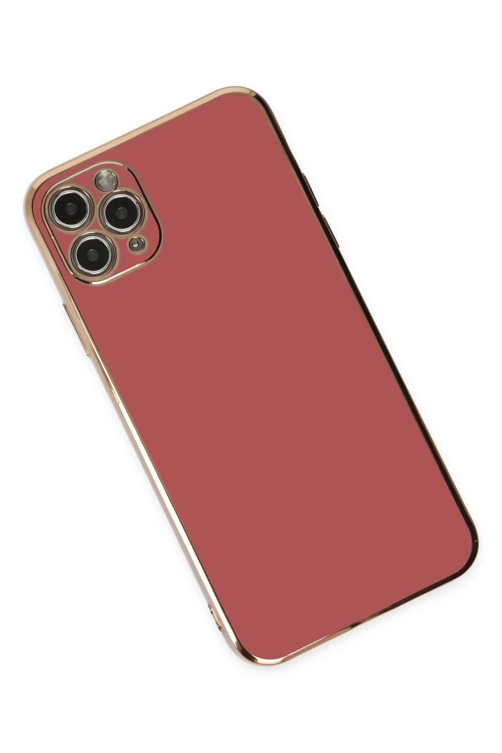Mey İthalat® iPhone 11 Pro Max Kılıf Volet Silikon - Kırmızı