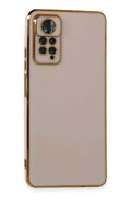 Mey İthalat® Redmi Note 11 Pro Kılıf Volet Silikon - Pembe