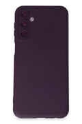 Mey İthalat® Samsung Galaxy M34 5G Kılıf Nano içi Kadife Silikon - Mor