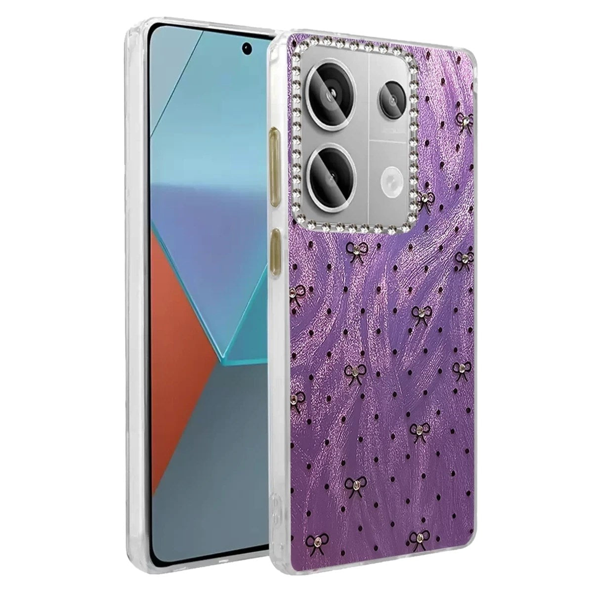 Mey İthalat® Redmi Note 13 Pro 4G Kılıf Blade Aynalı Desenli Kapak - Desen 2