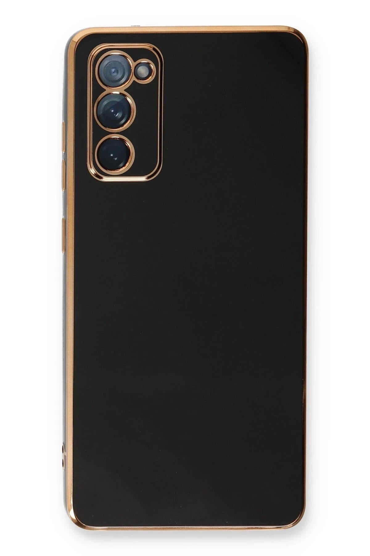 Mey İthalat® Samsung Galaxy S20 FE Kılıf Volet Silikon - Siyah