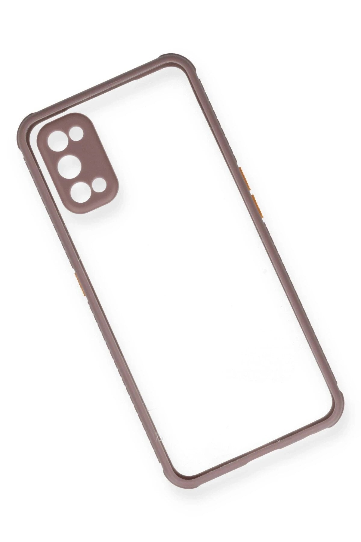 Mey İthalat® Realme 7 Pro Kılıf Miami Şeffaf Silikon - Açık Mor