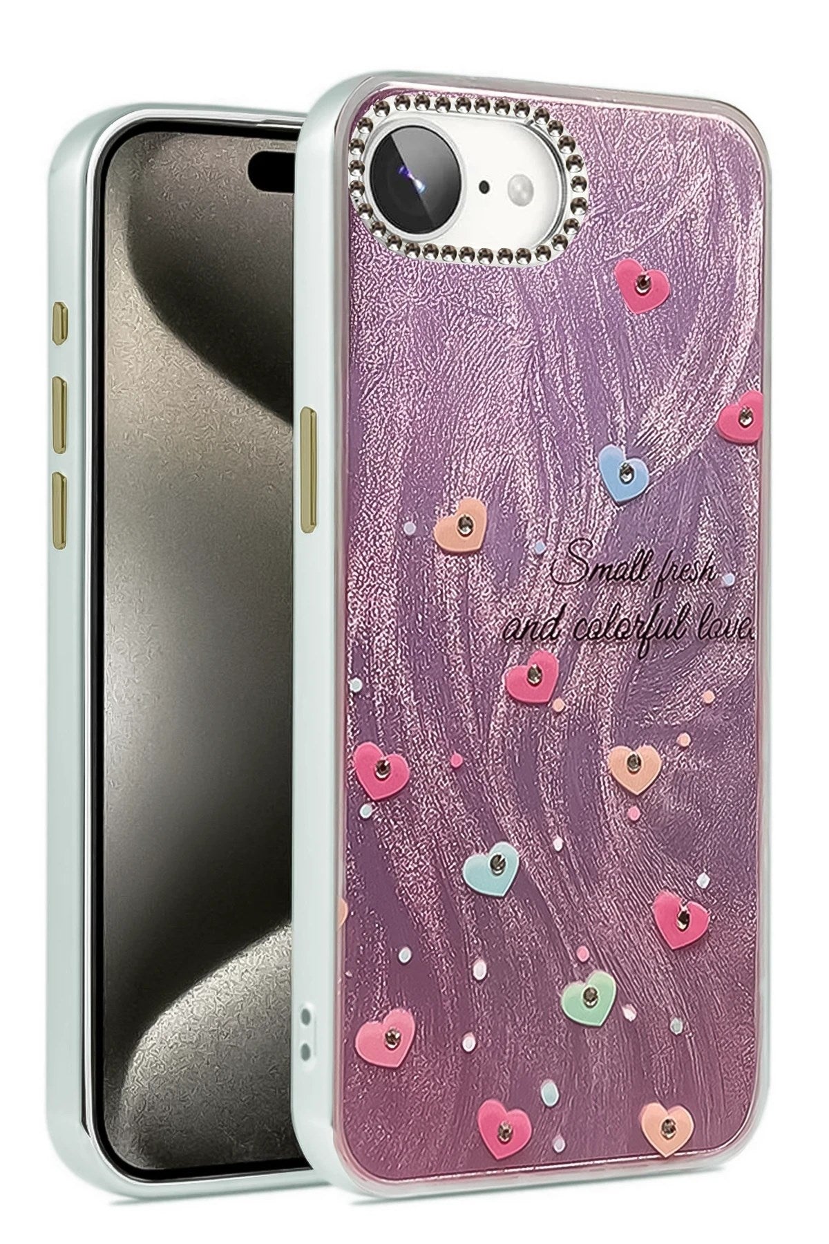Mey İthalat® iPhone 16E Kılıf Blade Aynalı Desenli Kapak - Desen 8