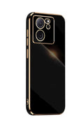 Mey İthalat® Mi 13T Pro Kılıf Volet Silikon - Siyah