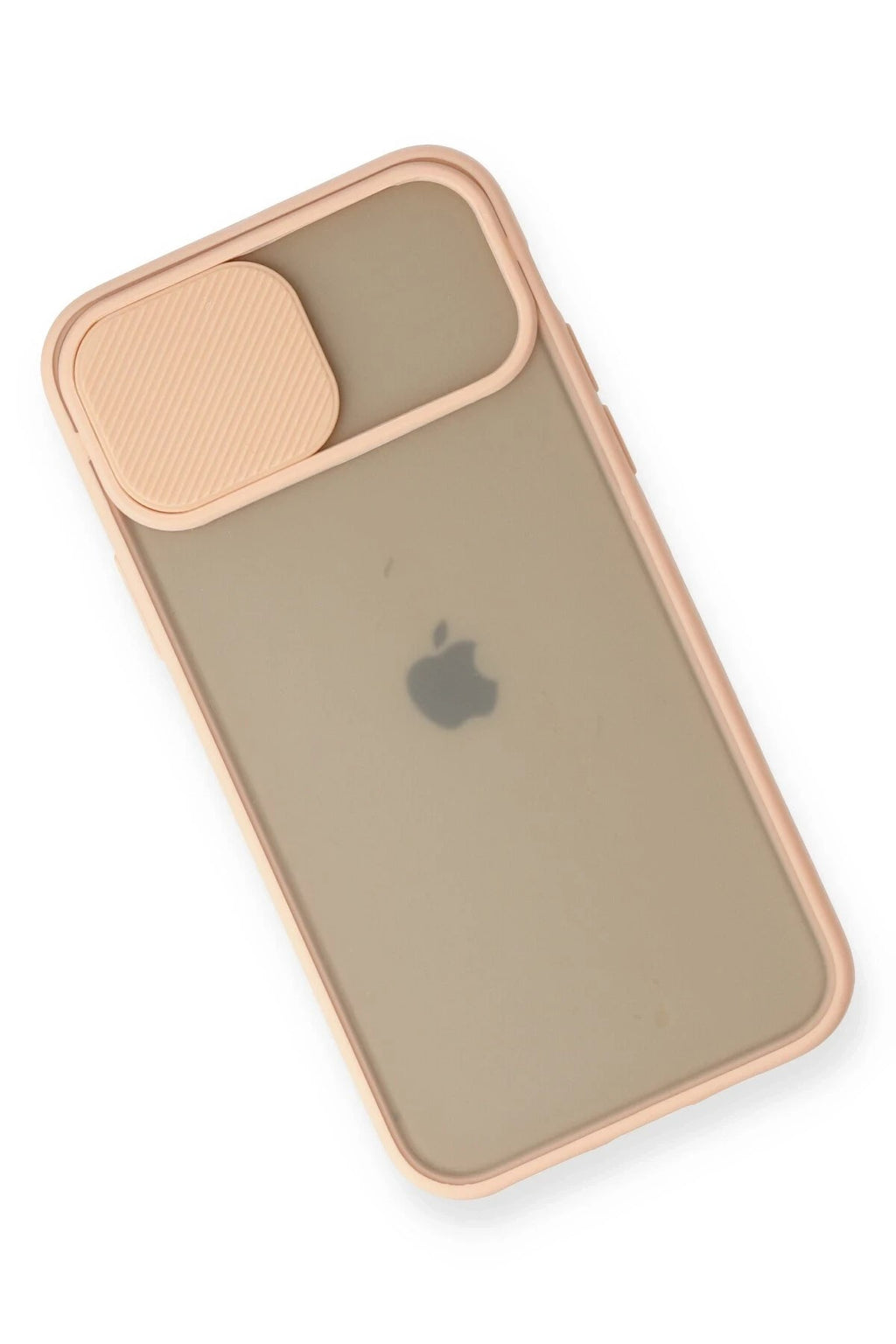 Mey İthalat® iPhone 11 Pro Kılıf Palm Buzlu Kamera Sürgülü Silikon - Pembe