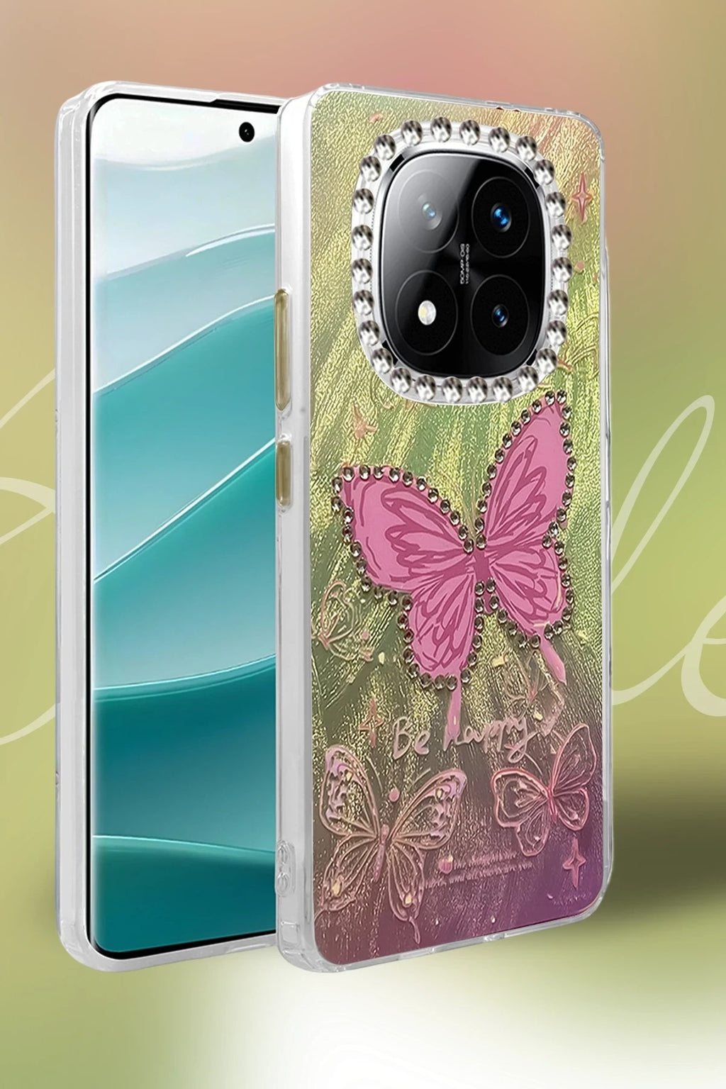 Mey İthalat® Redmi Note 14 Pro 4G Kılıf Blade Aynalı Desenli Kapak - Desen 7