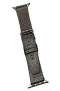 Mey İthalat® Watch 45mm Buff Deri Kordon - Siyah