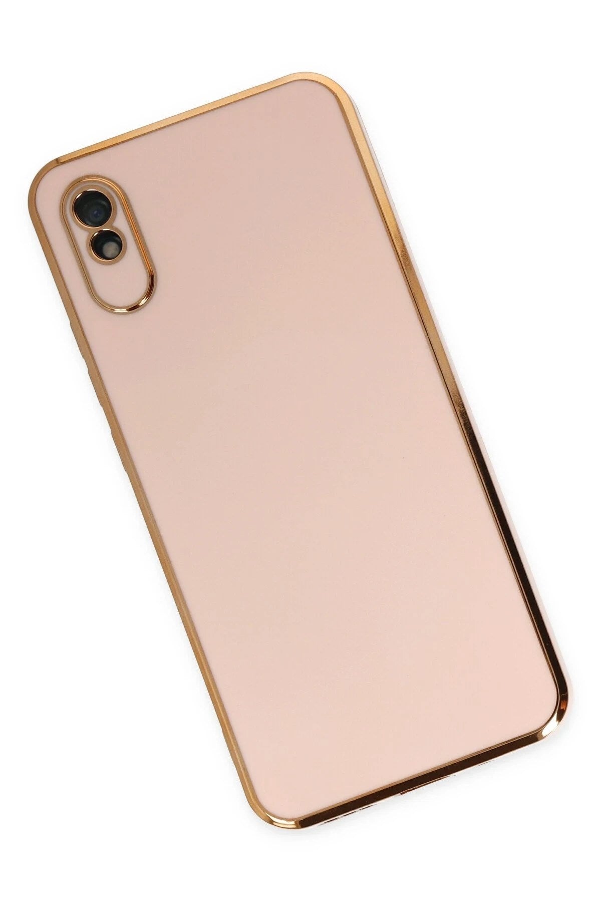 Mey İthalat® Redmi 9A Kılıf Volet Silikon - Pembe