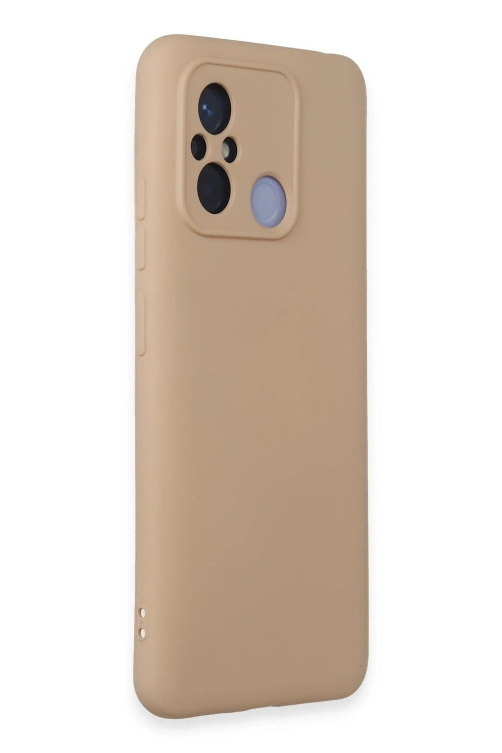Mey İthalat® Redmi 12C Kılıf Nano içi Kadife Silikon - Pudra