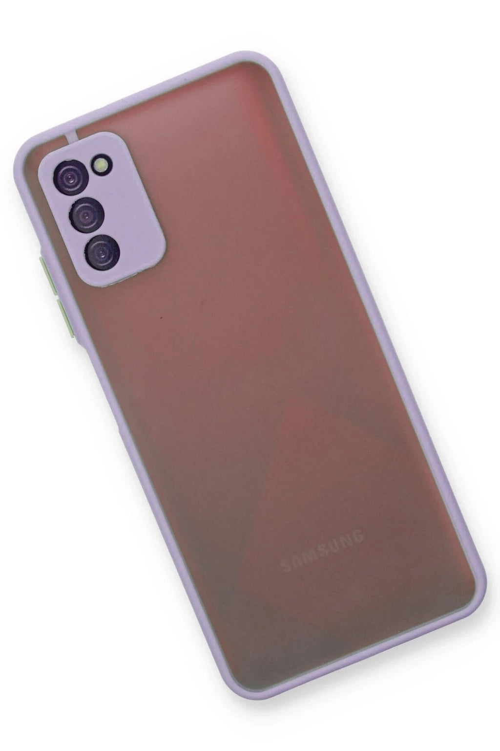 Mey İthalat® Samsung Galaxy A03S Kılıf Montreal Silikon Kapak - Mor
