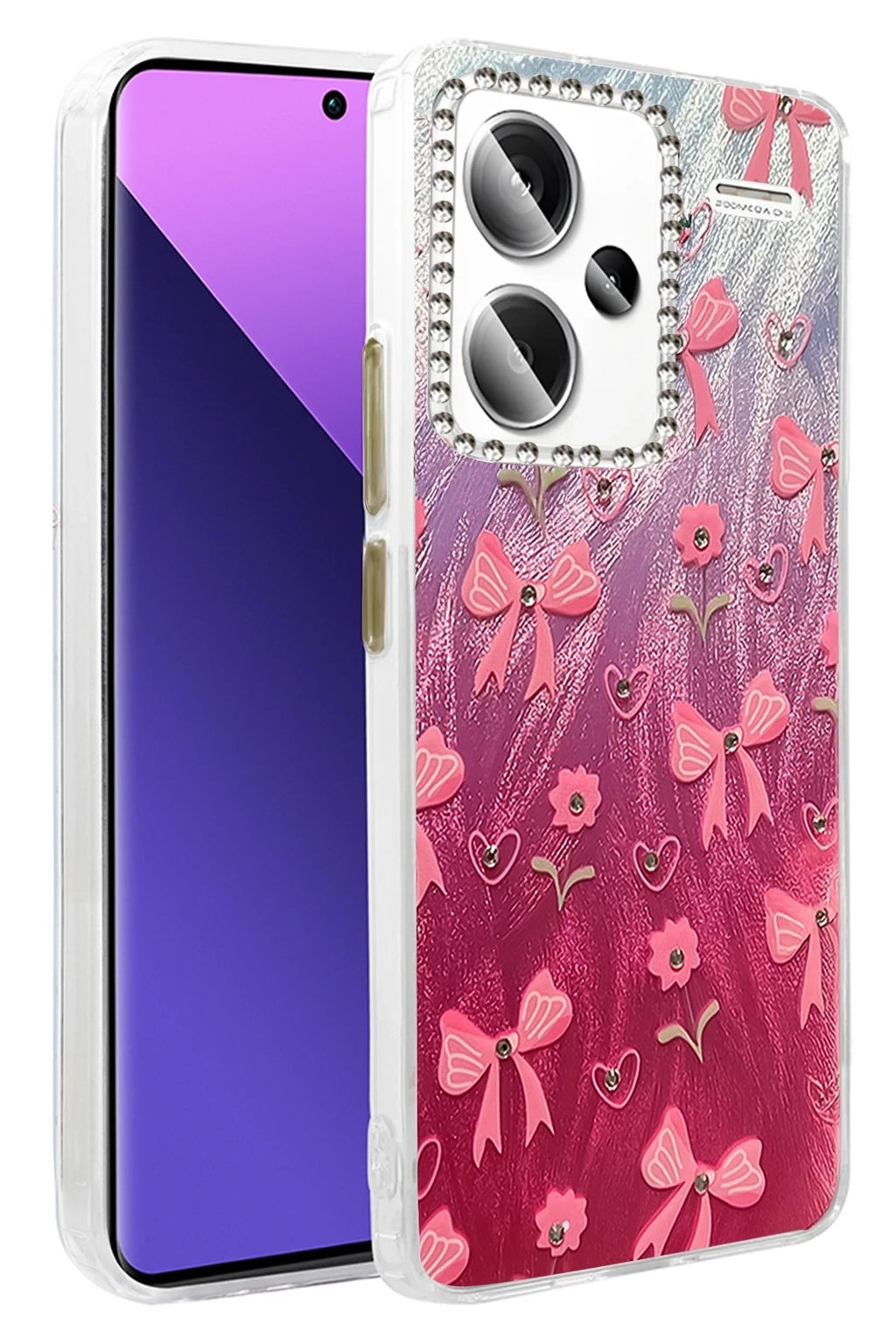 Mey İthalat® Redmi Note 13 Pro Plus Kılıf Blade Aynalı Desenli Kapak - Desen 3