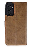 Mey İthalat® Samsung Galaxy M15 Kılıf Trend S Plus Kapaklı Kılıf - Taba