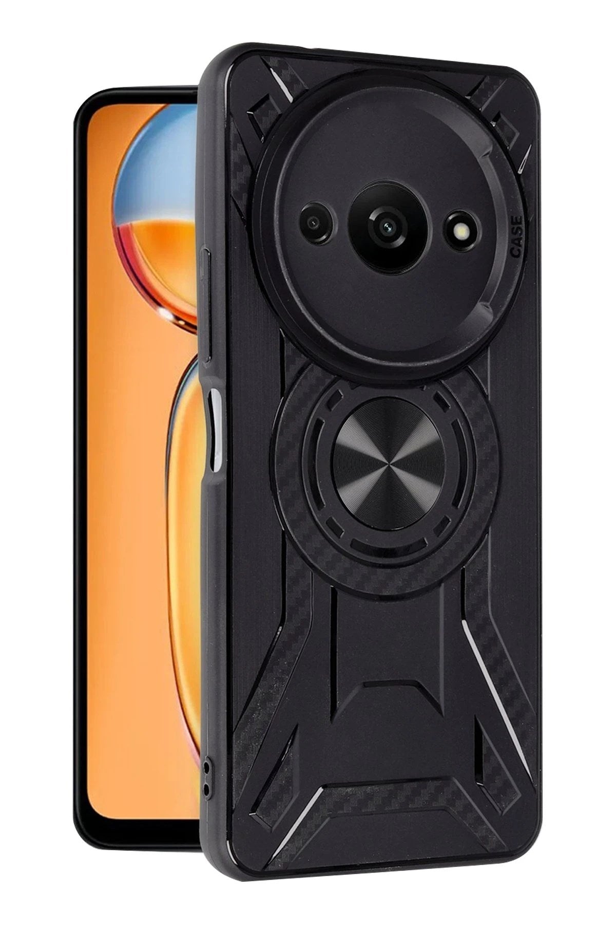 Mey İthalat® Redmi A3 4G Kılıf Lincoln Silikon - Siyah