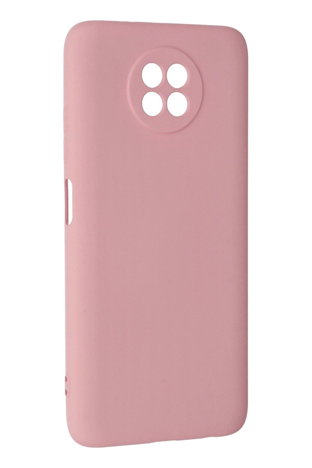 Mey İthalat® Redmi Note 9 5G Kılıf Nano içi Kadife Silikon - Pembe