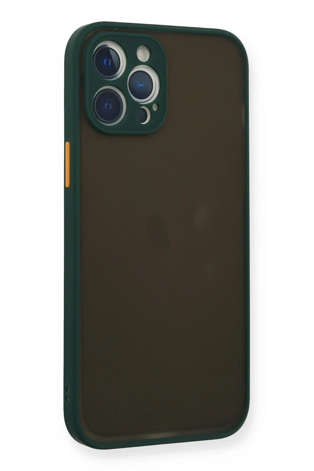Mey İthalat® iPhone 12 Pro Kılıf Montreal Silikon Kapak - Yeşil