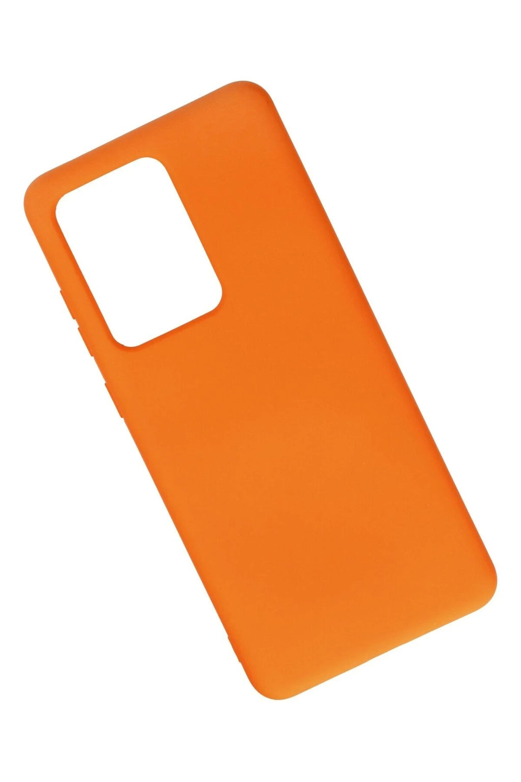 Mey İthalat® Samsung Galaxy S20 Ultra Kılıf Nano içi Kadife Silikon - Turuncu