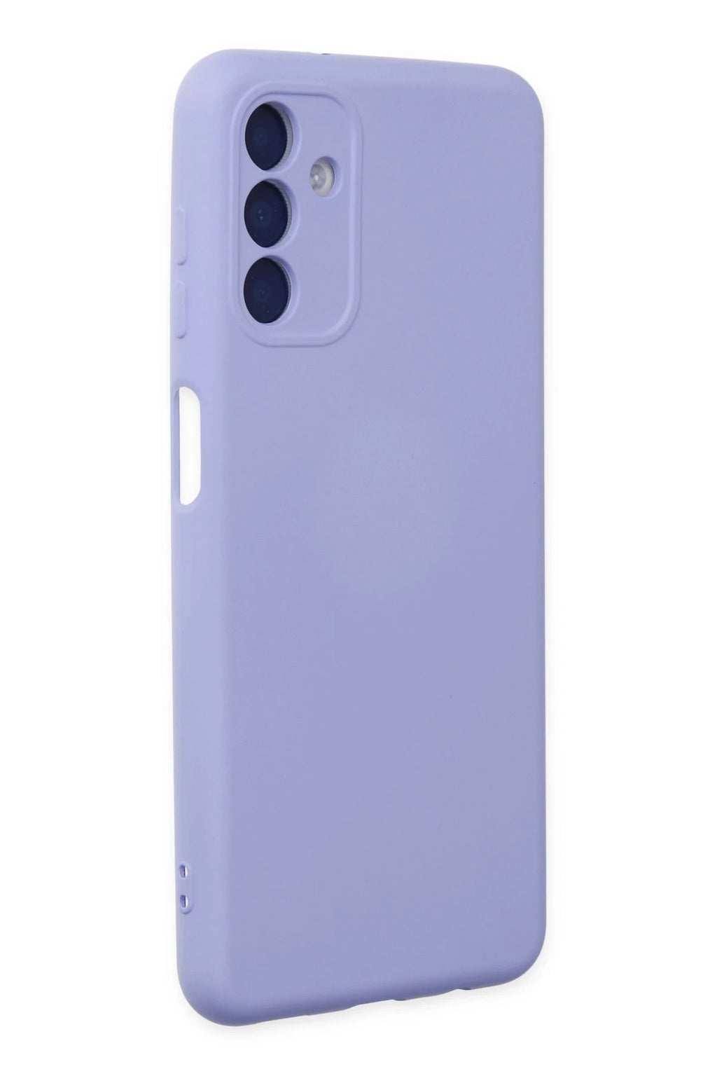 Mey İthalat® Samsung Galaxy A04S Kılıf Nano içi Kadife Silikon - Lila