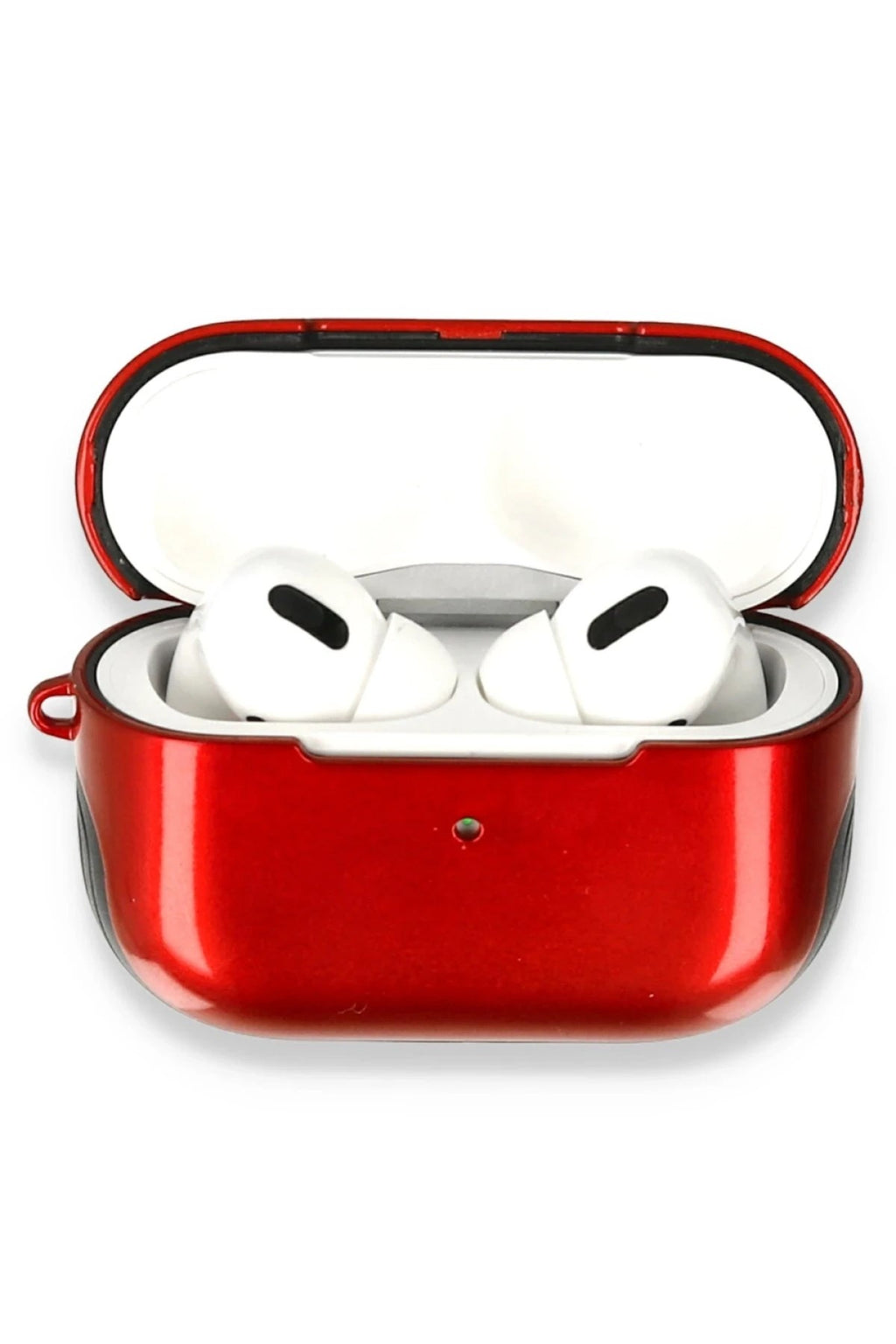 Mey İthalat® Airpods Pro (1.nesil) 3in1 Kılıf - Kırmızı