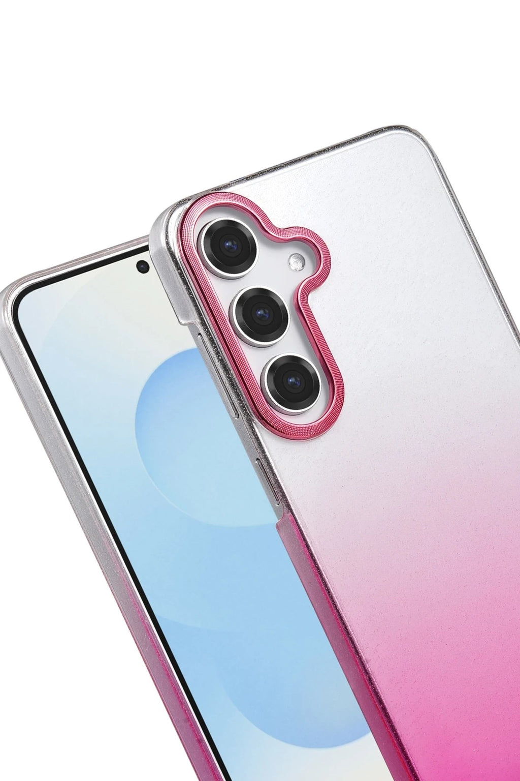 Mey İthalat® Samsung Galaxy A25 5G Glossy Kapak - Pembe