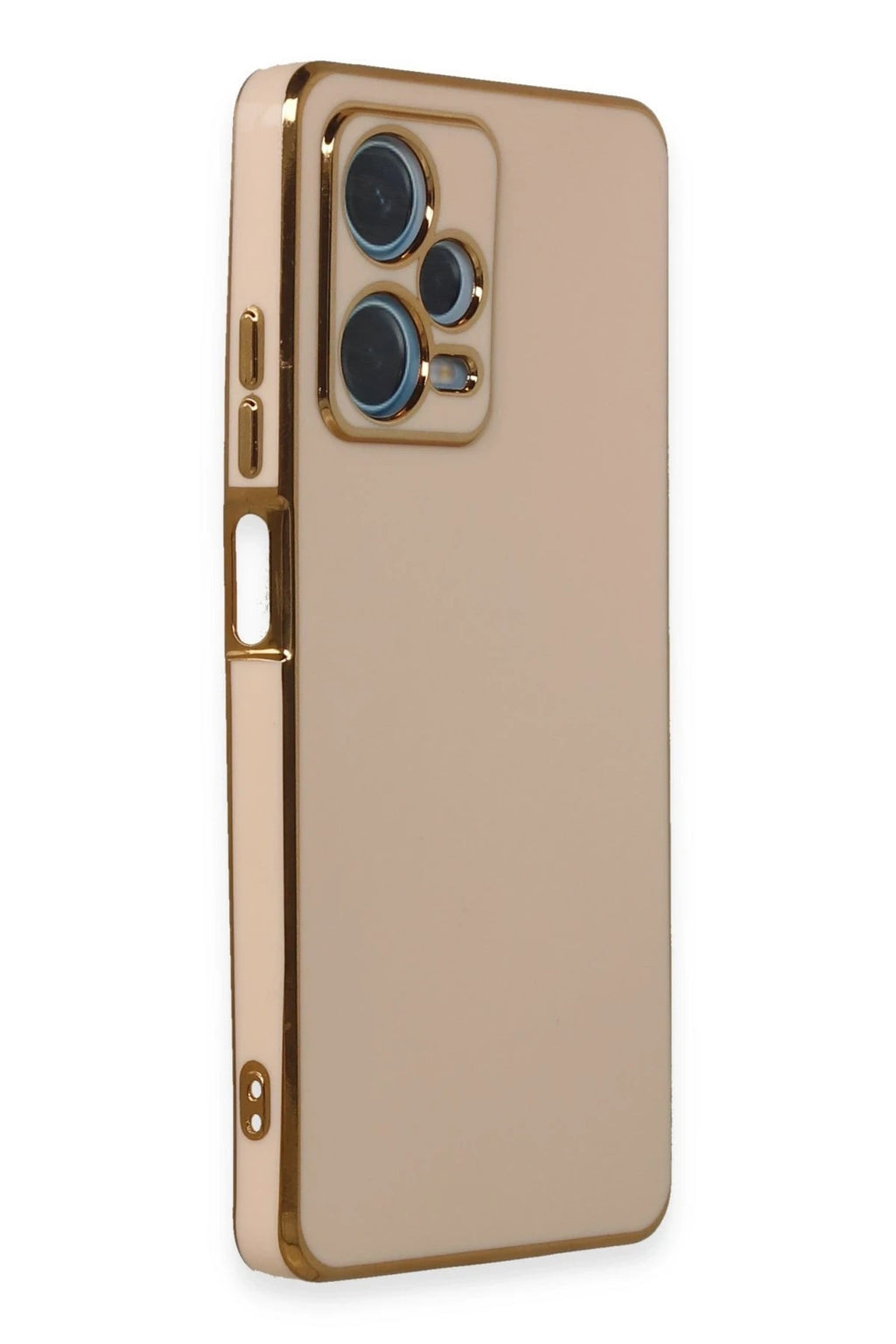 Mey İthalat® Redmi Note 12 Pro Plus Kılıf Volet Silikon - Pembe