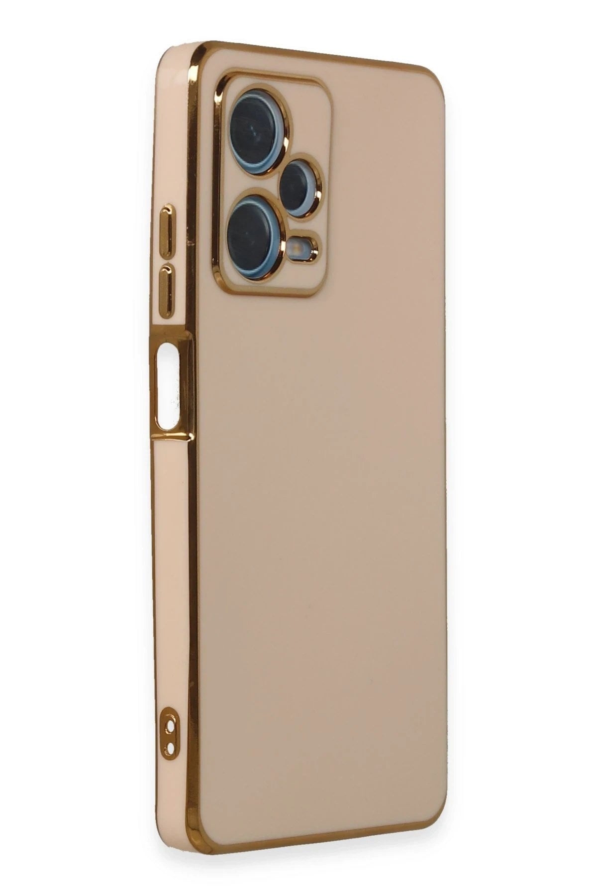 Mey İthalat® Redmi Note 12 Pro Plus Kılıf Volet Silikon - Pembe