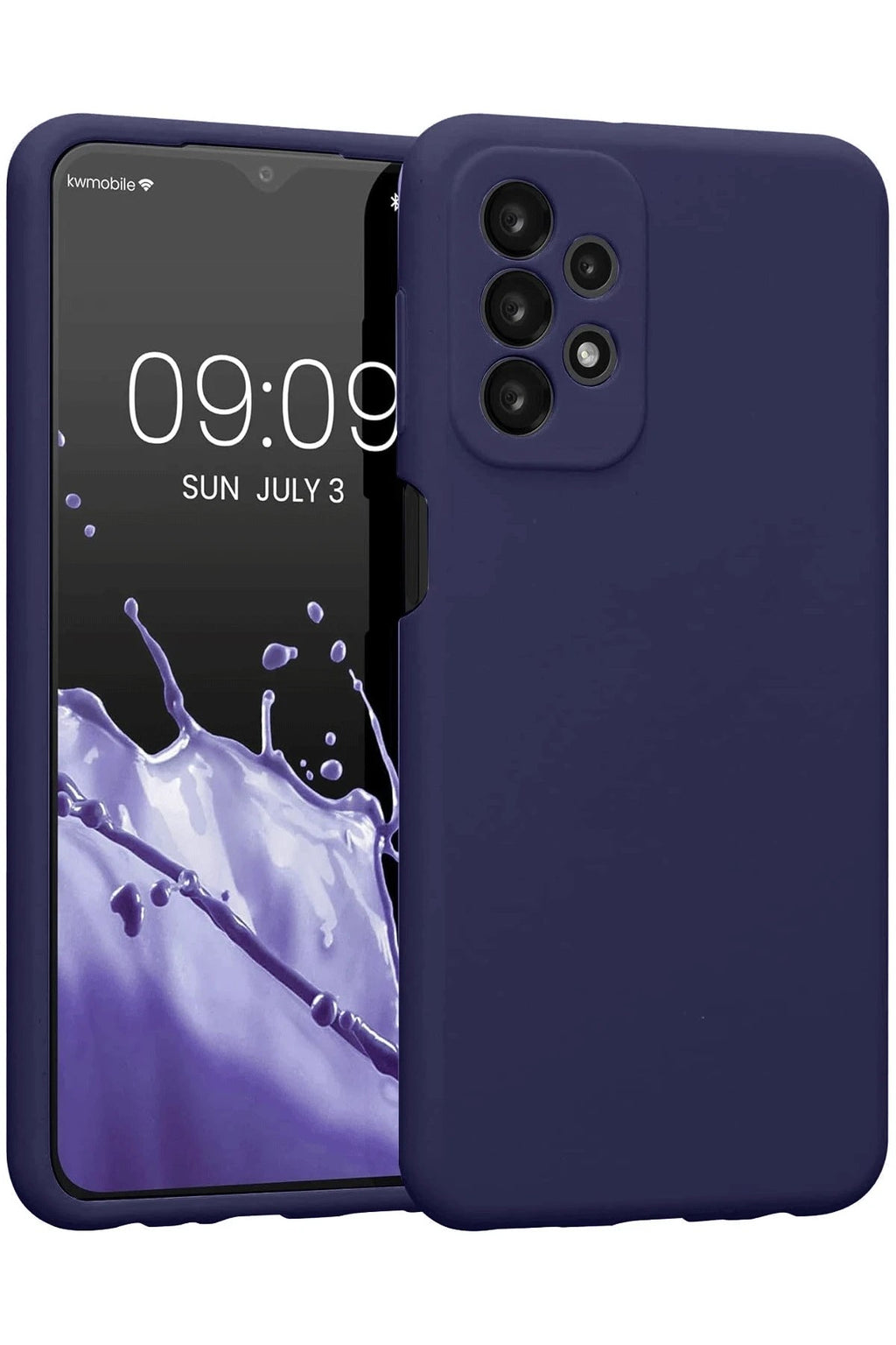 Mey İthalat® Samsung Galaxy A23 4G Kılıf First Silikon - Lacivert
