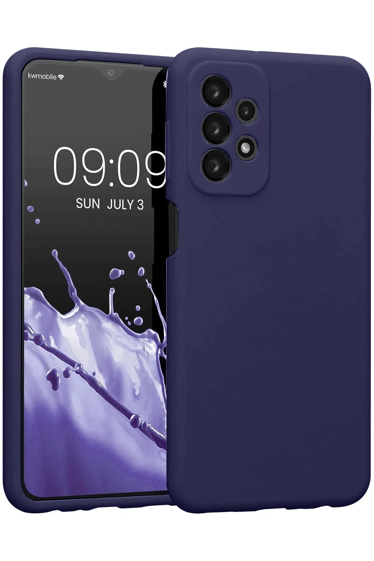 Mey İthalat® Samsung Galaxy A23 4G Kılıf First Silikon - Lacivert