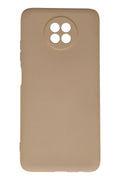 Mey İthalat® Redmi Note 9 5G Kılıf Nano içi Kadife Silikon - Bej