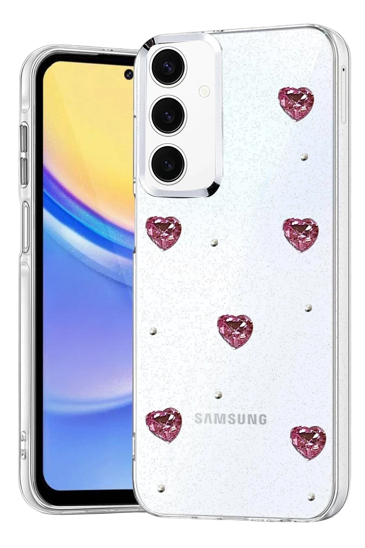 Mey İthalat® Samsung Galaxy A35 5G Fiyonk Desenli Kapak - Desen 7