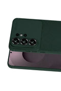 Mey İthalat® Samsung Galaxy S26 Ultra Auto Focus Karbon Kapak - Koyu Yeşil